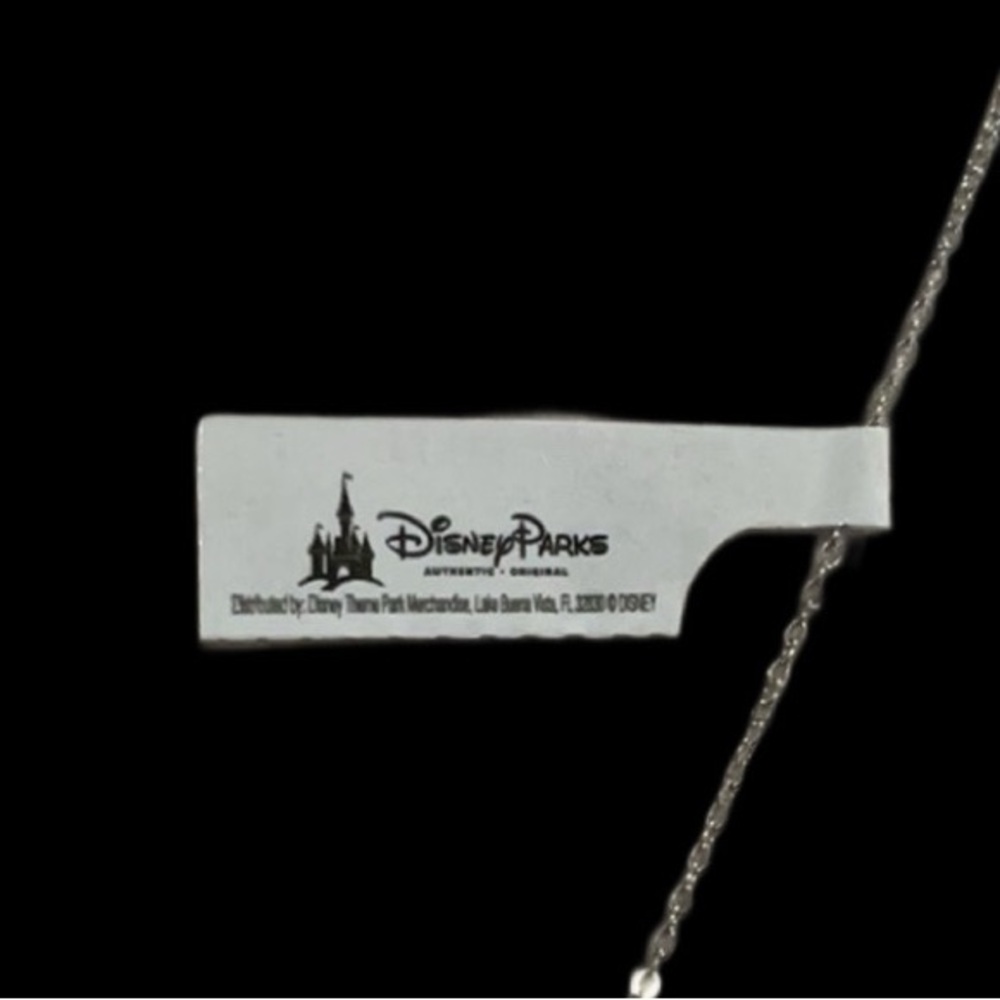 DISNEY PARKS  Run Princess Marathon Silver Charm Necklace Minnie Mouse Shoe NWT - Picture 6 of 8